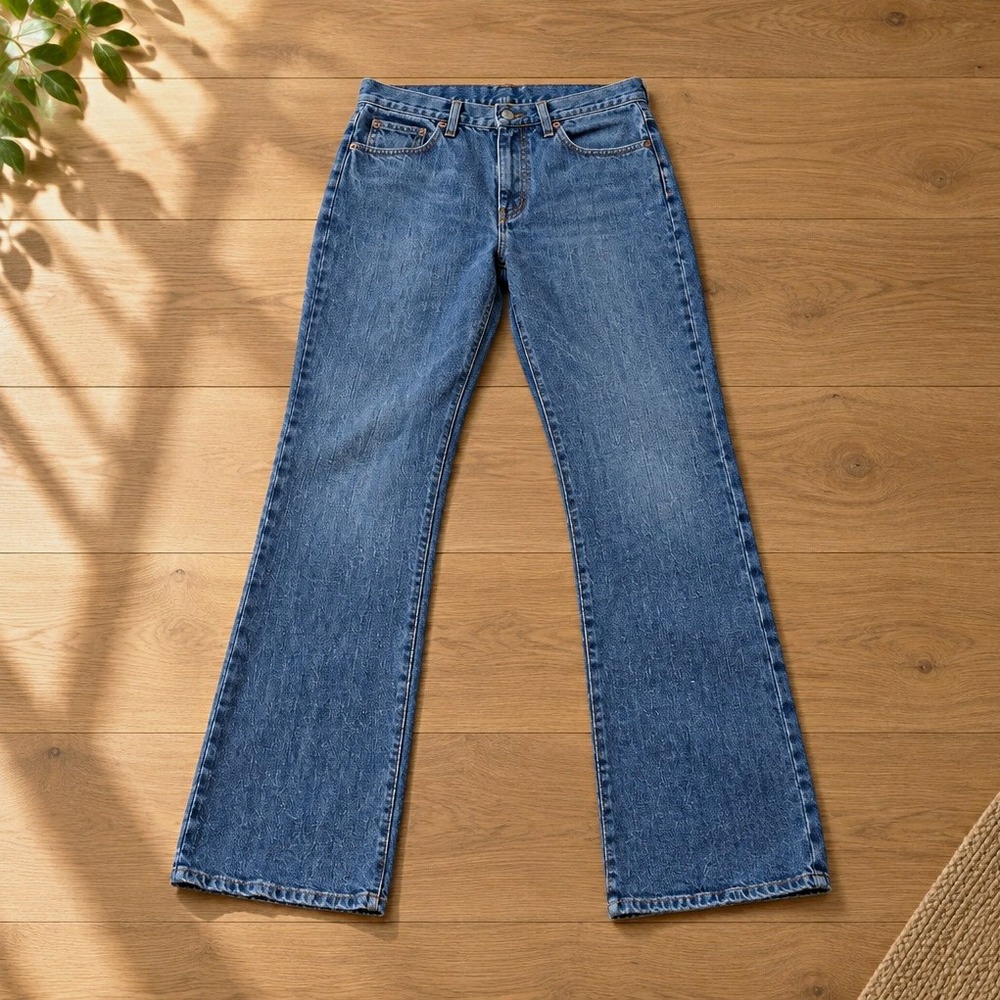 Lauren Ralph Lauren Classic Straight Leg Blue Jeans Size 14